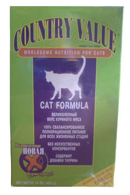 Country Value Cat 0,4 кг